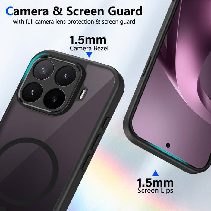 Funda magnética para teléfono de PC+TPU con tacto esmerilado, For Xioami 17T Pro 5G, For Xioami 17T 5G