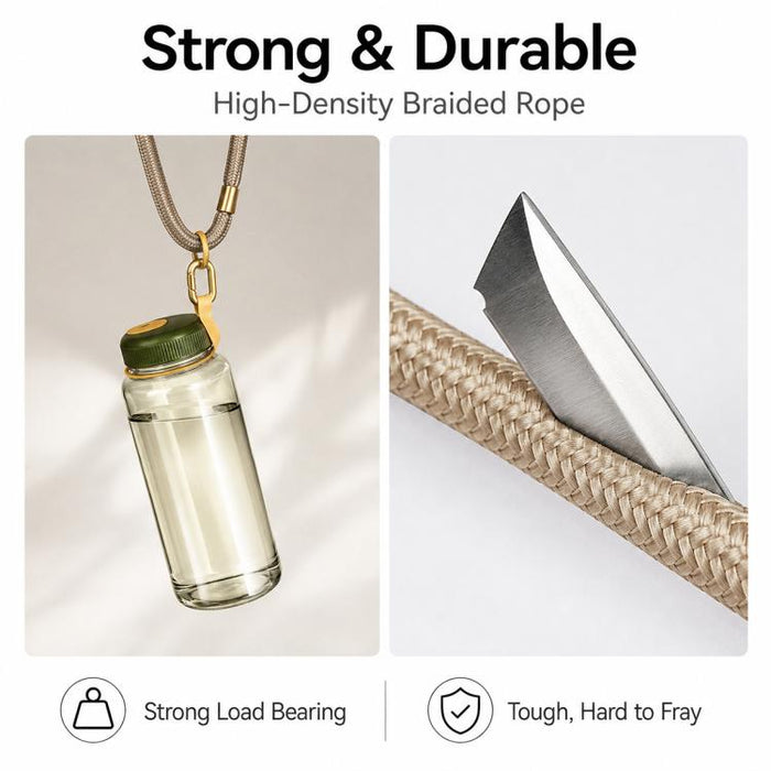 Correa de cuello híbrida ajustable con cordón cruzado para teléfono y almohadilla de sujeción para hombre y mujer., Gold Hardware, Painted Metal Hardware