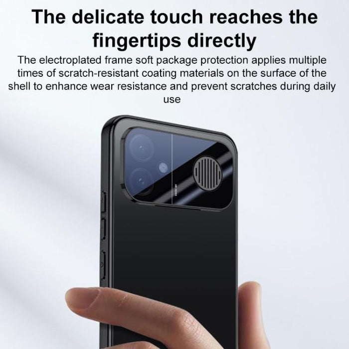 Funda para teléfono de acrílico AG con acabado esmerilado y galvanoplastia, For Redmi K90 Max