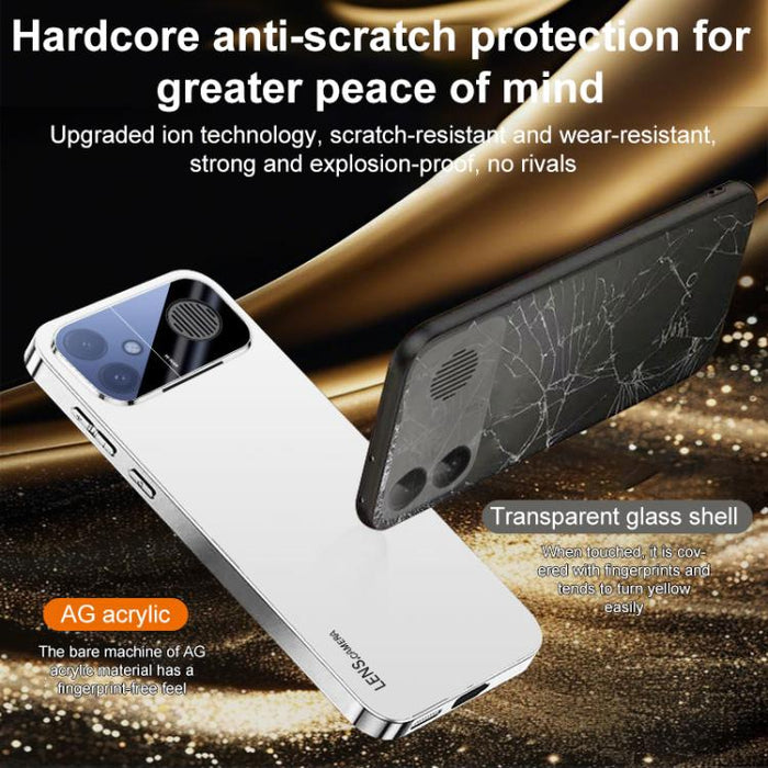 Funda para teléfono de acrílico AG con acabado esmerilado y galvanoplastia, For Redmi K90 Max