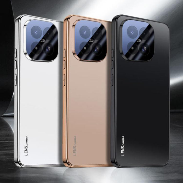 Funda para teléfono de acrílico AG con acabado esmerilado y galvanoplastia, For Xiaomi 17 Max 5G