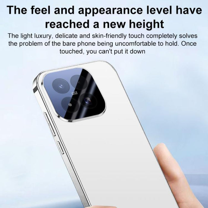 Funda para teléfono de acrílico AG con acabado esmerilado y galvanoplastia, For Xiaomi 17 Max 5G