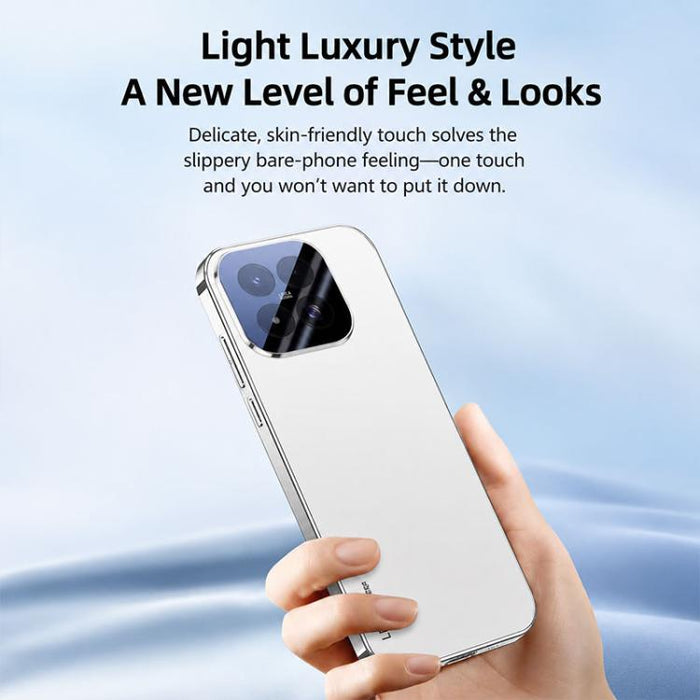 Funda para teléfono de acrílico AG con acabado esmerilado y galvanoplastia, For Xiaomi 17 Max 5G