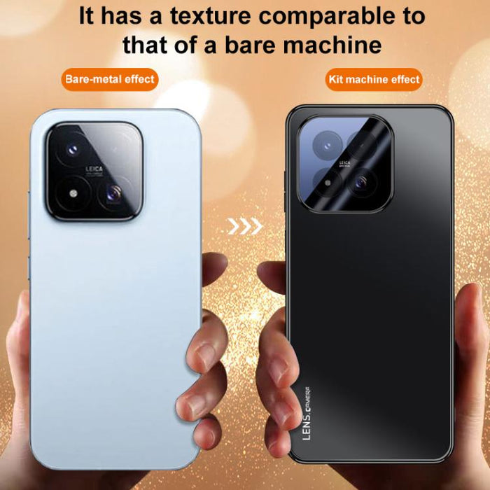 Funda para teléfono de acrílico AG con acabado esmerilado y galvanoplastia, For Xiaomi 17 Max 5G