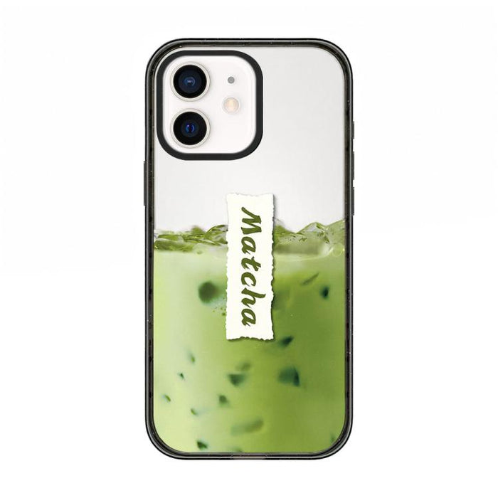 Funda de teléfono de TPU acrílica con estampado de pastel de matcha latte, For iPhone 12, For iPhone 12 Pro Max, For iPhone 12 Pro, For iPhone 11