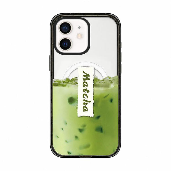Funda magnética de TPU acrílica para teléfono con diseño de pastel de matcha latte, For iPhone 12, For iPhone 12 Pro Max, For iPhone 12 Pro, For iPhone 11