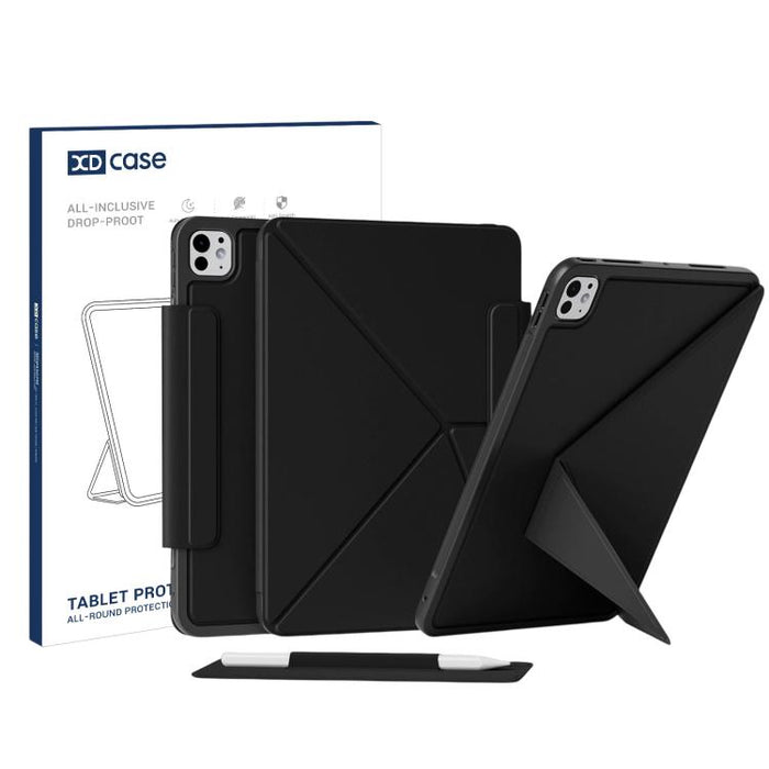 Funda de cuero para tablet inteligente XDcase con marco desmontable, cierre magnético de doble cara y soporte para lápiz., For iPad Air 11 2026/2025/2024, For iPad 2025 / 2022, For iPad mini 2024 / 2021, For iPad Pro 11 2022/2021/2020/2018             ...