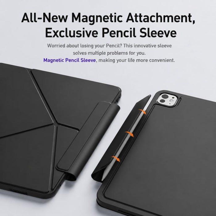Funda de cuero para tablet inteligente XDcase con marco desmontable, cierre magnético de doble cara y soporte para lápiz., For iPad Air 11 2026/2025/2024, For iPad 2025 / 2022, For iPad mini 2024 / 2021, For iPad Pro 11 2022/2021/2020/2018             ...
