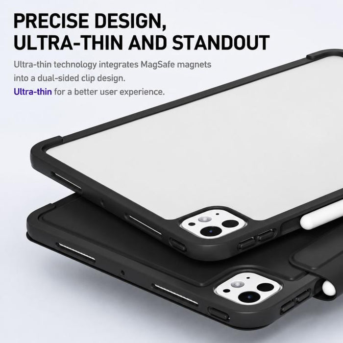 Funda de cuero para tablet inteligente XDcase con marco desmontable, cierre magnético de doble cara y soporte para lápiz., For iPad Air 11 2026/2025/2024, For iPad 2025 / 2022, For iPad mini 2024 / 2021, For iPad Pro 11 2022/2021/2020/2018             ...