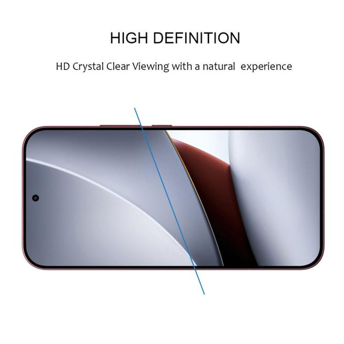 25 láminas de vidrio templado de aluminio de 0,18 mm de altura con impresión serigráfica a pantalla completa, compatibles con desbloqueo por huella dactilar., For Redmi K90 Ultra 5G, For Redmi K100 Pro 5G