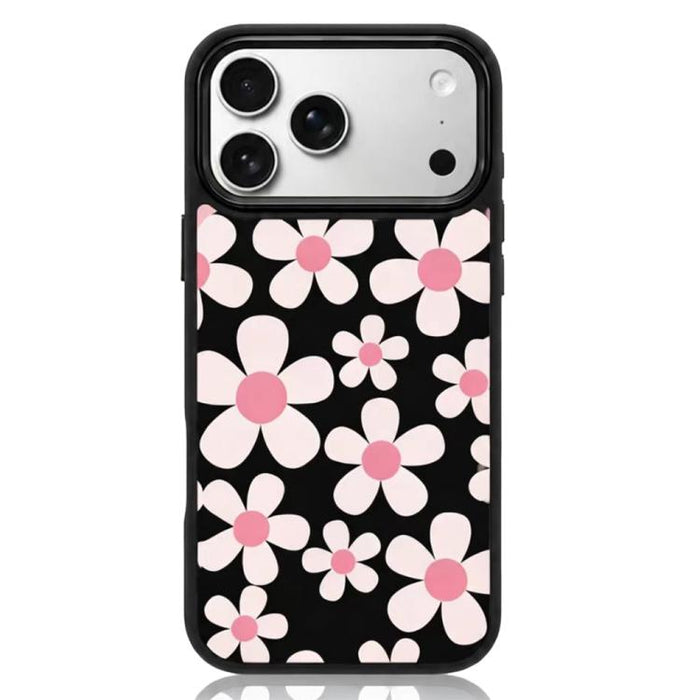 Funda de teléfono de silicona PC con estampado de ramo y protección anticaída, For iPhone 17 Pro Max, For iPhone 17 Pro, For iPhone 17