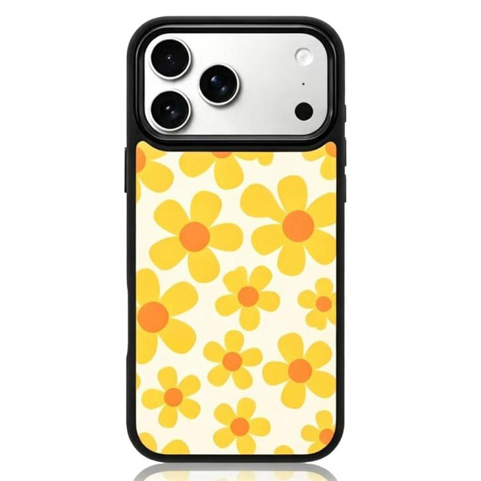 Funda de teléfono de silicona PC con estampado de ramo y protección anticaída, For iPhone 17 Pro Max, For iPhone 17 Pro, For iPhone 17