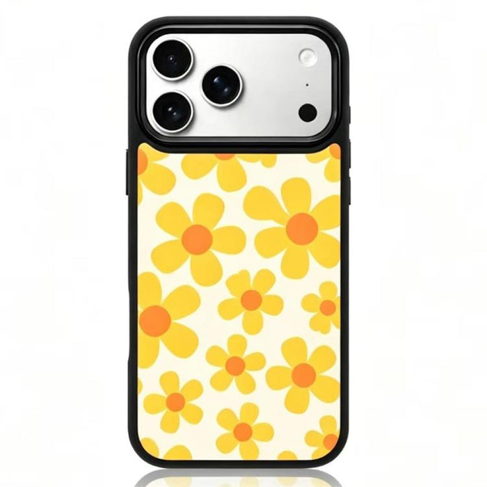 Funda de teléfono de silicona PC con estampado de ramo y protección anticaída, For iPhone 17 Pro Max, For iPhone 17 Pro, For iPhone 17