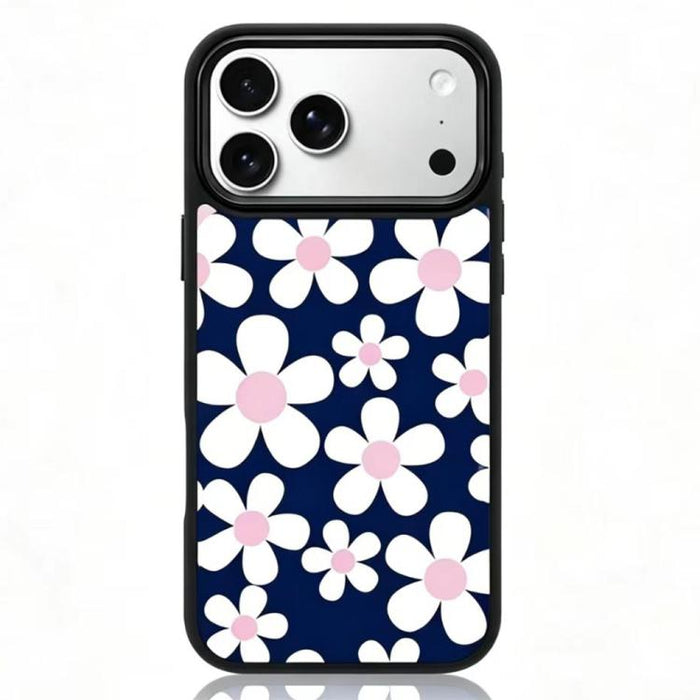 Funda de teléfono de silicona PC con estampado de ramo y protección anticaída, For iPhone 17 Pro Max, For iPhone 17 Pro, For iPhone 17