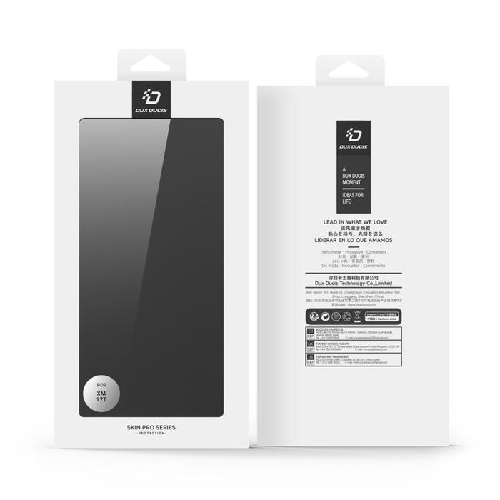 Funda de cuero plegable para teléfono DUX DUCIS Skin Pro Series, For Xiaomi 17T 5G