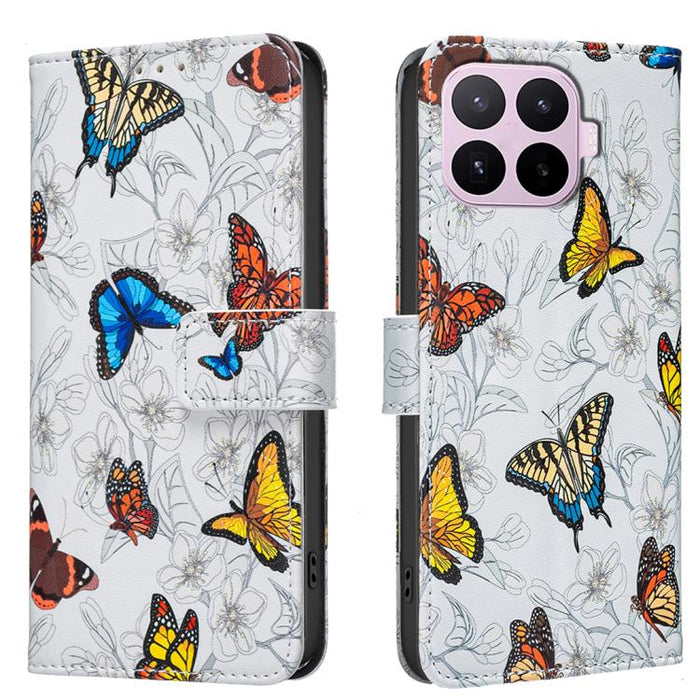 Funda de cuero para teléfono BF42 con diseño de pintura a color, For Xiaomi 17T Pro 5G, For Xiaomi 17T 5G