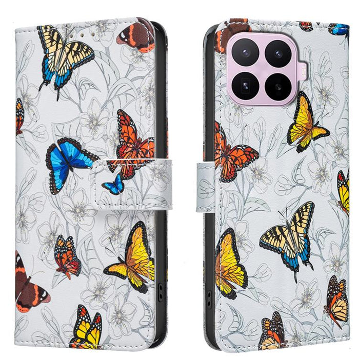Funda de cuero para teléfono BF42 con diseño de pintura a color, For Xiaomi 17T Pro 5G, For Xiaomi 17T 5G
