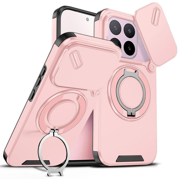 Funda para teléfono Camshield con soporte de anillo deslizante, For Xiaomi 17T Pro 5G, For Xiaomi 17T 5G