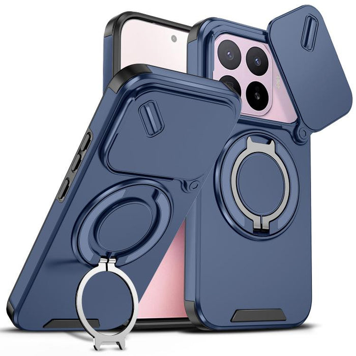 Funda para teléfono Camshield con soporte de anillo deslizante, For Xiaomi 17T Pro 5G, For Xiaomi 17T 5G
