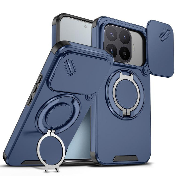 Funda para teléfono Camshield con soporte de anillo deslizante, For Xiaomi 17T Pro 5G, For Xiaomi 17T 5G