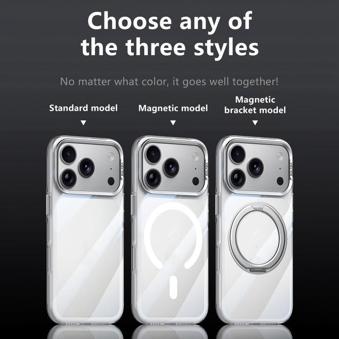 Funda transparente para teléfono de policarbonato de la serie Crystal de SULADA, For iPhone 17 Pro Max, For iPhone 17 Pro, For iPhone 17