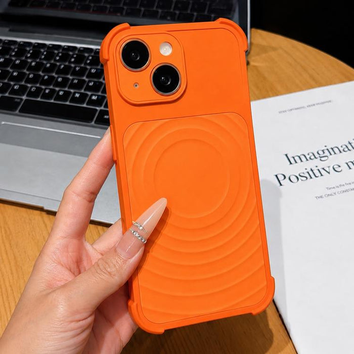 Funda magnética para teléfono con textura de ondas de agua y protector de lente., For iPhone 13 Pro Max, For iPhone 13 Pro, For iPhone 13