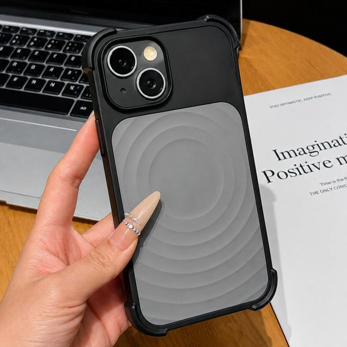 Funda magnética para teléfono con textura de ondas de agua y protector de lente., For iPhone 13 Pro Max, For iPhone 13 Pro, For iPhone 13
