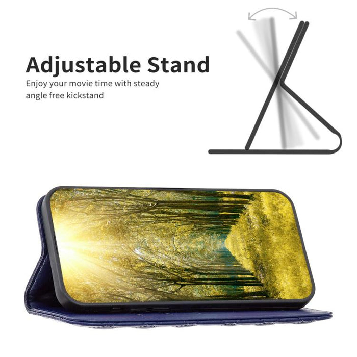 Funda de cuero magnética con diseño de celosía de diamante para teléfono plegable, For Xiaomi 17T Pro 5G, For Xiaomi 17T 5G