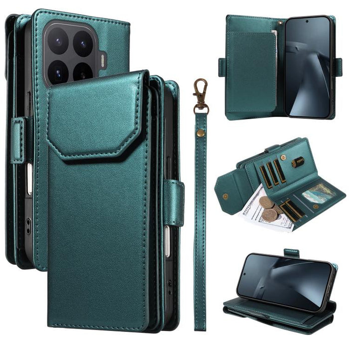 Funda de cuero para teléfono con múltiples tarjetas y correa., For Xiaomi 17 Max 5G, For Xiaomi 17T Pro 5G Global, For Xiaomi 17T 5G Global