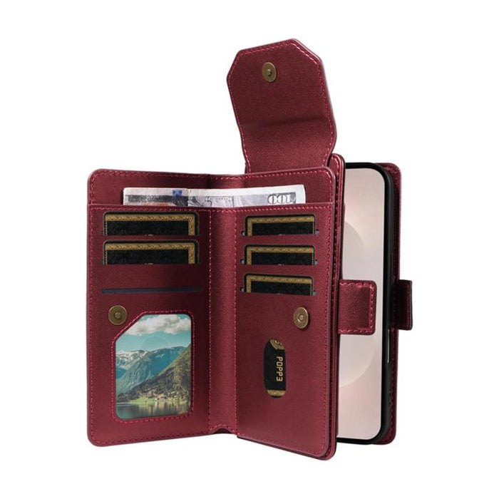 Funda de cuero para teléfono con múltiples tarjetas y correa., For Xiaomi 17 Max 5G, For Xiaomi 17T Pro 5G Global, For Xiaomi 17T 5G Global