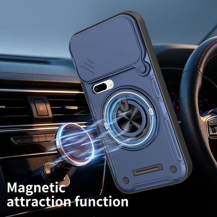 Funda para teléfono multifuncional Camshield con soporte deslizante para anillo, For Xiaomi 17 Pro Max, For Xiaomi 17 Pro, For Xiaomi 17, For Xiaomi 15T Pro 5G, For Xiaomi 15T 5G