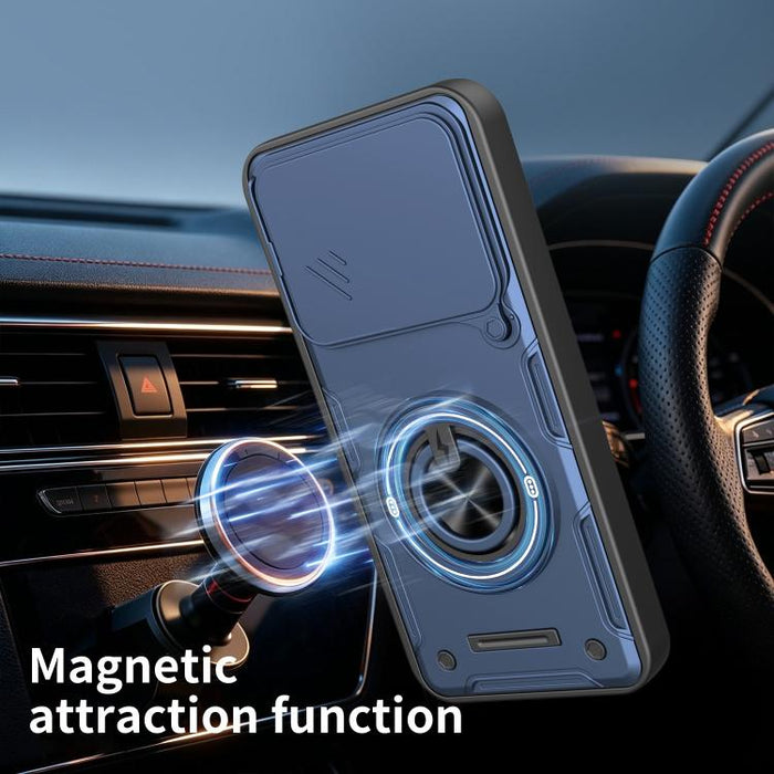 Funda para teléfono multifuncional Camshield con soporte deslizante para anillo, For Xiaomi 17 Pro Max, For Xiaomi 17 Pro, For Xiaomi 17, For Xiaomi 15T Pro 5G, For Xiaomi 15T 5G