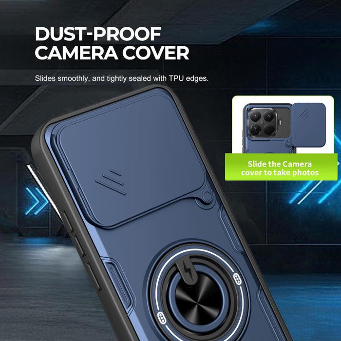 Funda para teléfono multifuncional Camshield con soporte deslizante para anillo, For Xiaomi 17 Pro Max, For Xiaomi 17 Pro, For Xiaomi 17, For Xiaomi 15T Pro 5G, For Xiaomi 15T 5G