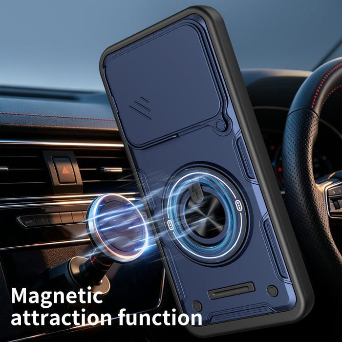 Funda para teléfono multifuncional Camshield con soporte deslizante para anillo, For Xiaomi 17 Pro Max, For Xiaomi 17 Pro, For Xiaomi 17, For Xiaomi 15T Pro 5G, For Xiaomi 15T 5G