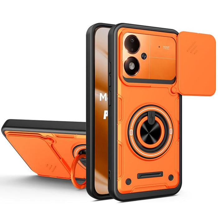 Funda para teléfono multifuncional Camshield con soporte deslizante para anillo, For Xiaomi 17 Pro Max, For Xiaomi 17 Pro, For Xiaomi 17, For Xiaomi 15T Pro 5G, For Xiaomi 15T 5G