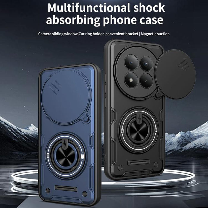 Funda para teléfono multifuncional Camshield con soporte deslizante para anillo, For Redmi Note 15 Pro+ 5G Global 163.3mm, For Redmi Note 15 4G / 5G Global 164mm, For Redmi Note 15 Pro 4G Global 163.2mm, For Redmi Note 15 Pro 5G Global 163.6mm