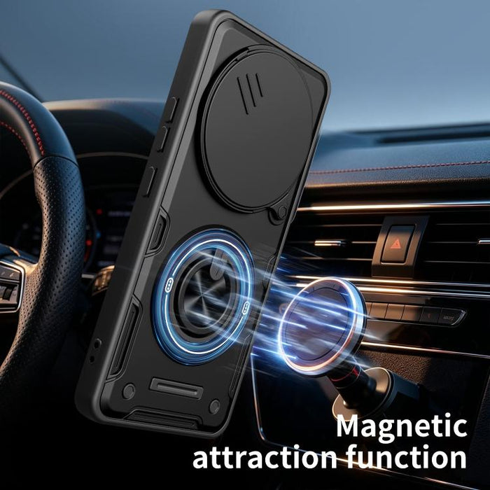 Funda para teléfono multifuncional Camshield con soporte deslizante para anillo, For Redmi Note 15 Pro+ 5G Global 163.3mm, For Redmi Note 15 4G / 5G Global 164mm, For Redmi Note 15 Pro 4G Global 163.2mm, For Redmi Note 15 Pro 5G Global 163.6mm