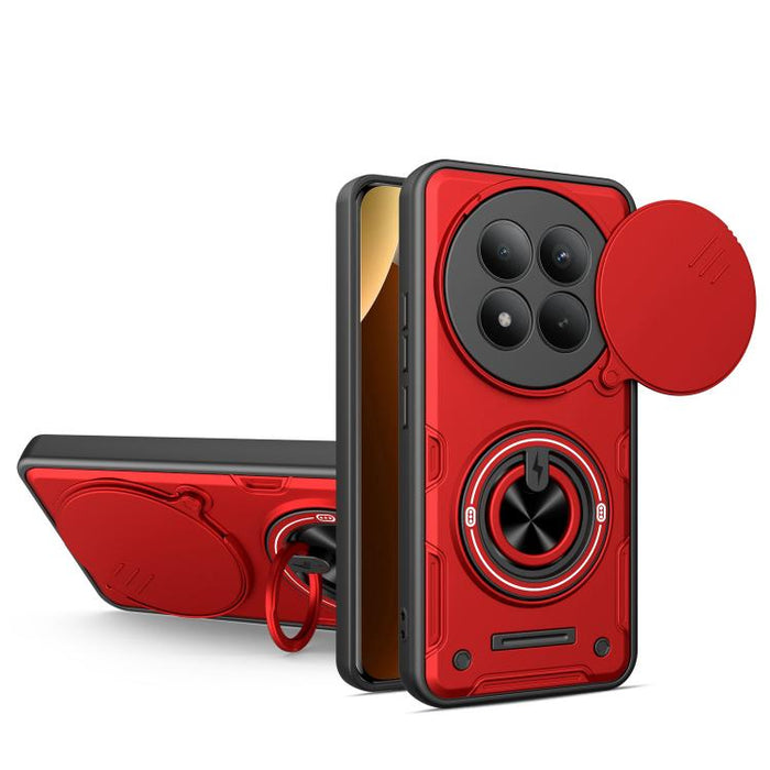 Funda para teléfono multifuncional Camshield con soporte deslizante para anillo, For Redmi Note 15 Pro+ 5G Global 163.3mm, For Redmi Note 15 4G / 5G Global 164mm, For Redmi Note 15 Pro 4G Global 163.2mm, For Redmi Note 15 Pro 5G Global 163.6mm