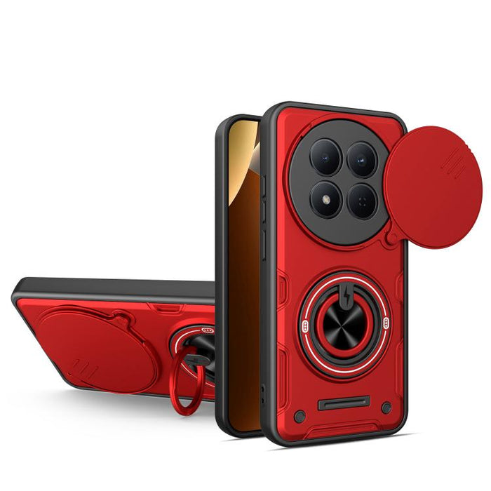 Funda para teléfono multifuncional Camshield con soporte deslizante para anillo, For Redmi Note 15 Pro+ 5G Global 163.3mm, For Redmi Note 15 4G / 5G Global 164mm, For Redmi Note 15 Pro 4G Global 163.2mm, For Redmi Note 15 Pro 5G Global 163.6mm