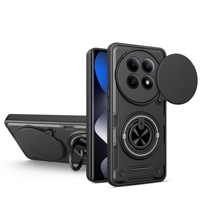 Funda para teléfono multifuncional Camshield con soporte deslizante para anillo, For Redmi Note 15 Pro+ 5G Global 163.3mm, For Redmi Note 15 4G / 5G Global 164mm, For Redmi Note 15 Pro 4G Global 163.2mm, For Redmi Note 15 Pro 5G Global 163.6mm