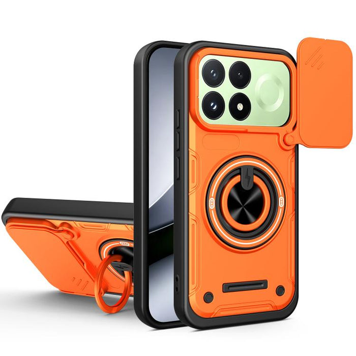Funda para teléfono multifuncional Camshield con soporte deslizante para anillo, For Redmi Note 15 Pro+ 5G Global 163.3mm, For Redmi Note 15 4G / 5G Global 164mm, For Redmi Note 15 Pro 4G Global 163.2mm, For Redmi Note 15 Pro 5G Global 163.6mm