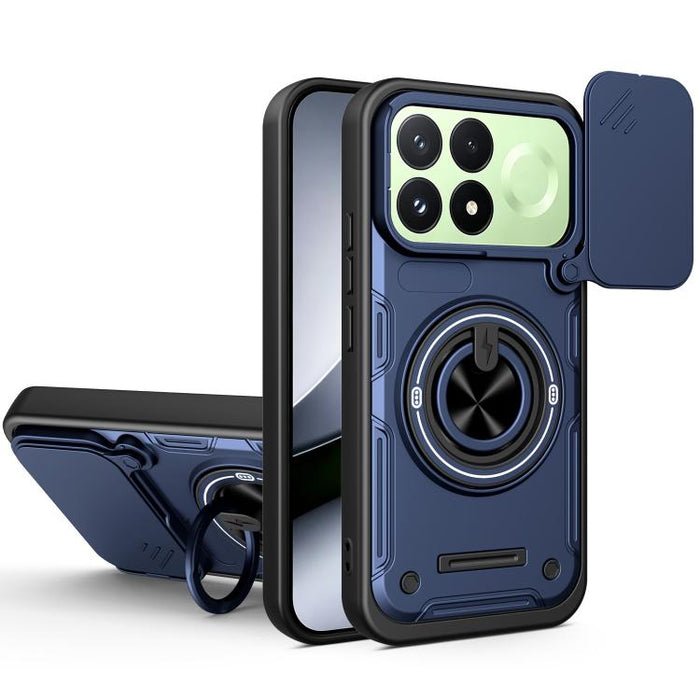 Funda para teléfono multifuncional Camshield con soporte deslizante para anillo, For Redmi Note 15 Pro+ 5G Global 163.3mm, For Redmi Note 15 4G / 5G Global 164mm, For Redmi Note 15 Pro 4G Global 163.2mm, For Redmi Note 15 Pro 5G Global 163.6mm