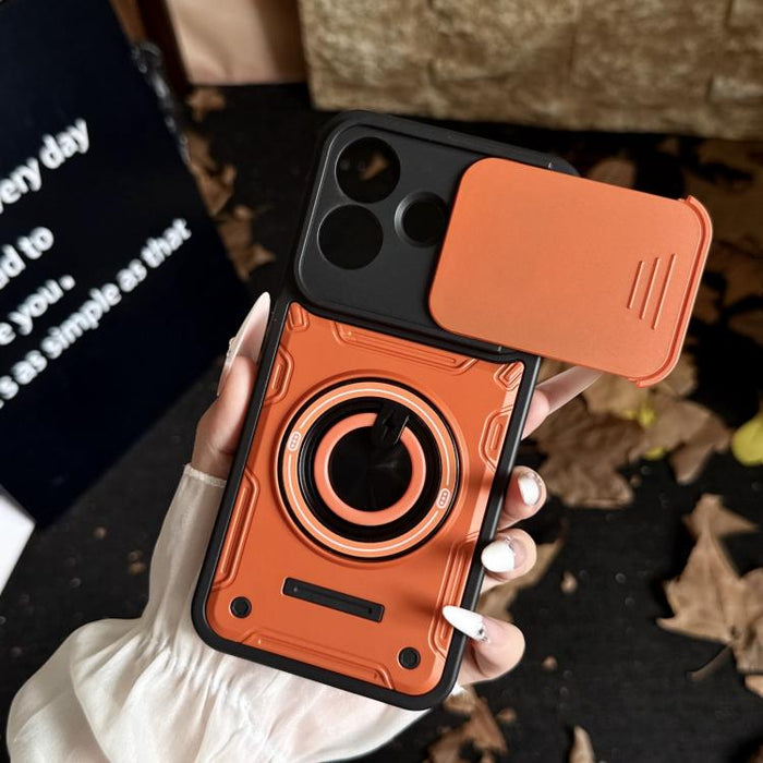 Funda para teléfono multifuncional Camshield con soporte deslizante para anillo, For Redmi Note 15 Pro+ 5G Global 163.3mm, For Redmi Note 15 4G / 5G Global 164mm, For Redmi Note 15 Pro 4G Global 163.2mm, For Redmi Note 15 Pro 5G Global 163.6mm