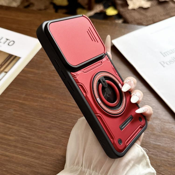 Funda para teléfono multifuncional Camshield con soporte deslizante para anillo, For Redmi Note 15 Pro+ 5G Global 163.3mm, For Redmi Note 15 4G / 5G Global 164mm, For Redmi Note 15 Pro 4G Global 163.2mm, For Redmi Note 15 Pro 5G Global 163.6mm