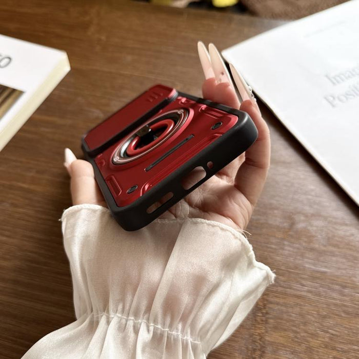 Funda para teléfono multifuncional Camshield con soporte deslizante para anillo, For Redmi Note 15 Pro+ 5G Global 163.3mm, For Redmi Note 15 4G / 5G Global 164mm, For Redmi Note 15 Pro 4G Global 163.2mm, For Redmi Note 15 Pro 5G Global 163.6mm