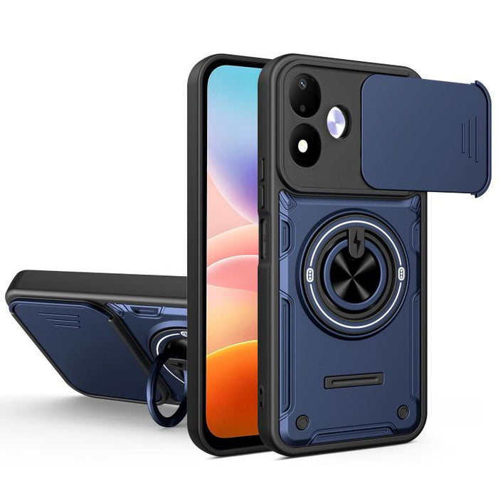 Funda para teléfono multifuncional Camshield con soporte deslizante para anillo, For Redmi Note 15 Pro+ 5G Global 163.3mm, For Redmi Note 15 4G / 5G Global 164mm, For Redmi Note 15 Pro 4G Global 163.2mm, For Redmi Note 15 Pro 5G Global 163.6mm