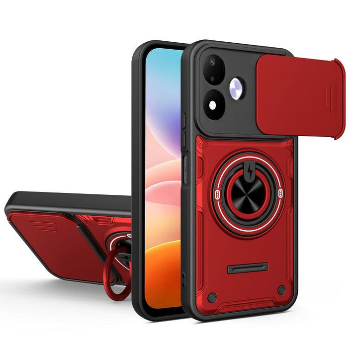 Funda para teléfono multifuncional Camshield con soporte deslizante para anillo, For Redmi Note 15 Pro+ 5G Global 163.3mm, For Redmi Note 15 4G / 5G Global 164mm, For Redmi Note 15 Pro 4G Global 163.2mm, For Redmi Note 15 Pro 5G Global 163.6mm
