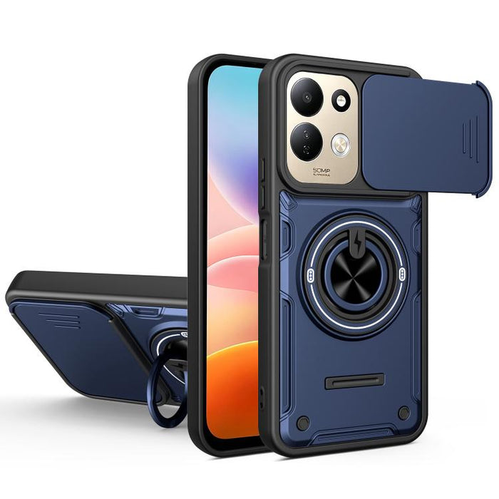 Funda para teléfono multifuncional Camshield con soporte deslizante para anillo, For Redmi Note 15 Pro+ 5G Global 163.3mm, For Redmi Note 15 4G / 5G Global 164mm, For Redmi Note 15 Pro 4G Global 163.2mm, For Redmi Note 15 Pro 5G Global 163.6mm