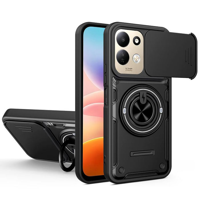 Funda para teléfono multifuncional Camshield con soporte deslizante para anillo, For Redmi Note 15 Pro+ 5G Global 163.3mm, For Redmi Note 15 4G / 5G Global 164mm, For Redmi Note 15 Pro 4G Global 163.2mm, For Redmi Note 15 Pro 5G Global 163.6mm