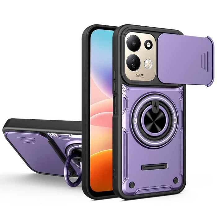 Funda para teléfono multifuncional Camshield con soporte deslizante para anillo, For Redmi Note 15 Pro+ 5G Global 163.3mm, For Redmi Note 15 4G / 5G Global 164mm, For Redmi Note 15 Pro 4G Global 163.2mm, For Redmi Note 15 Pro 5G Global 163.6mm